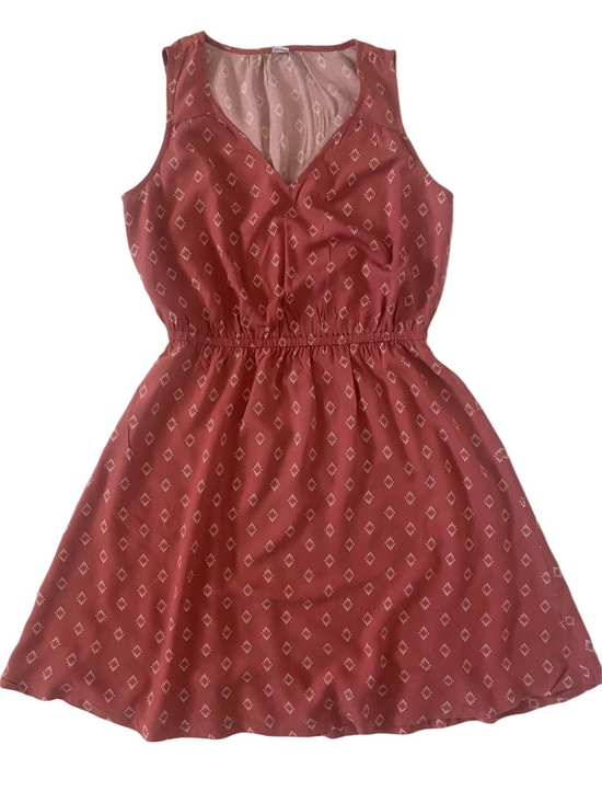 Old Navy Dresses & Skirts - Old Navy Dusty Rose Sleeveless V-Neck  Mini Dress, Size S